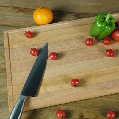 China Beech Disposable Solid Cutting Board for sale