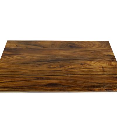 China Traditional Solid South American Walnut Edge Glued Office Desk 30x48inch for sale