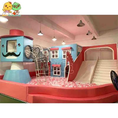 China 3-15 Years Beautiful Macaron Children's Case Playground Theme Indoor Playground Park Indoor Equipment Candy for sale