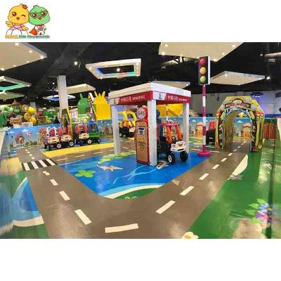 China Galvanized Steel & Imported from Korea LLDPE & PVC & Indoor Sandwich Dish Driving School Kids Stage Indoor Children Playground Soft Playground Equipment for sale