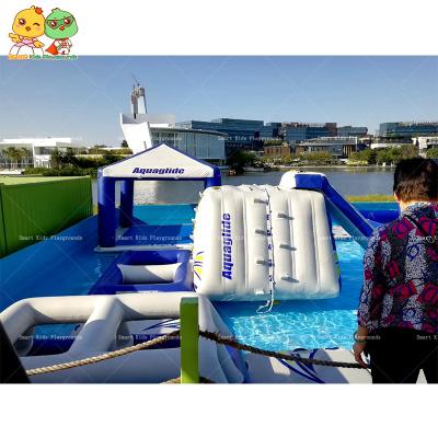 China Guangzhou Amusement Kids Indoor Water Slides Inflatable Outdoor Adult Inflatable Water Park Slide for sale