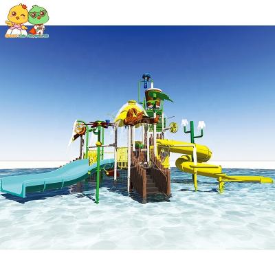 China Colorful Amusement Water Park Manufacturer Price Fiberglass Slide Equipment for sale