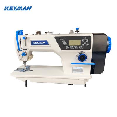 China Garment Shops KM100-D4 Single Needle Lockstitch Jeans Jack Industrial Sewing Machine Price for sale