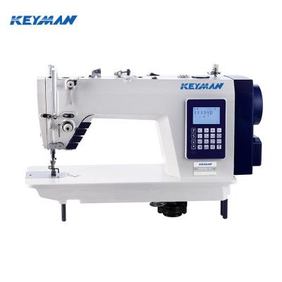 China Garment Shops Single Needle Lockstitch KM200-1S Computerized Sewing Machine With Step Motor Technology for sale