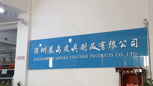 Verified China supplier - Shenzhen Cainiao Leather Products Co., Ltd.