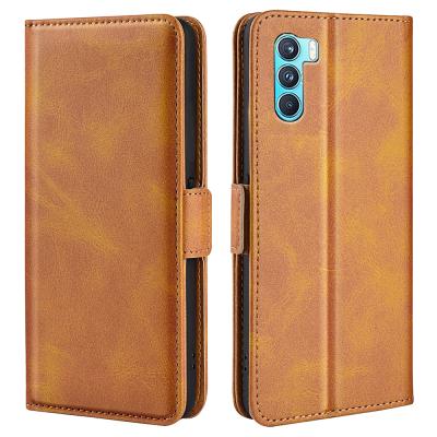 China Premium Leather Magnetic Shockproof Folio Flip Wallet Case PU Book Stand Cover With Card Holder For OPPO K9 Pro Phone Case for sale