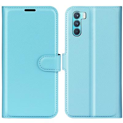 China Shockproof Wallet Case For OPPO K9 Pro Leather Wallet Phone Case Leather With Viewing Stand And Card Holder for sale