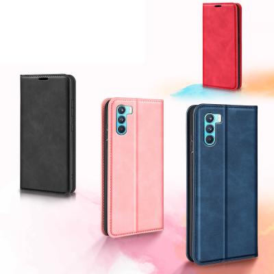 China Fashion Multicolor Magnetic Closure Shockproof Leather Flip Case Cover with Card Holder for OPPO K9 pro for sale