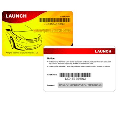 China Official Universal Cars Update LAUNCH Renewal Card Software Refresh Card Support CRP429C/CRP423/CRP909E/CRP909/CRP909X for sale