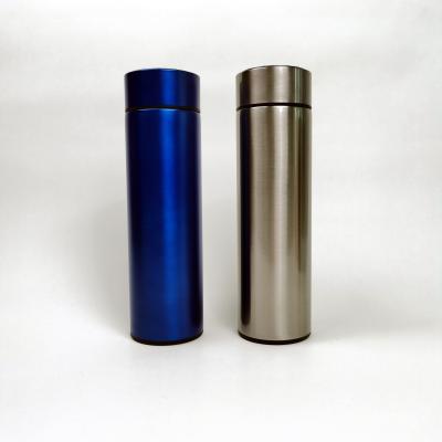 China 2022 New Style Flip Lid Portable Leakproof Insulated Stainless Steel Stocked Water Bottle for sale