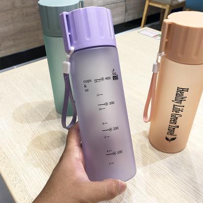 China 2022 Stocked Plastic Water Bottle Tritan Bottle With New Lid for sale