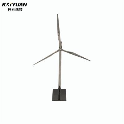 China Exquisite Metal Metal Wind Turbine Model for Windmill Exhibition for sale