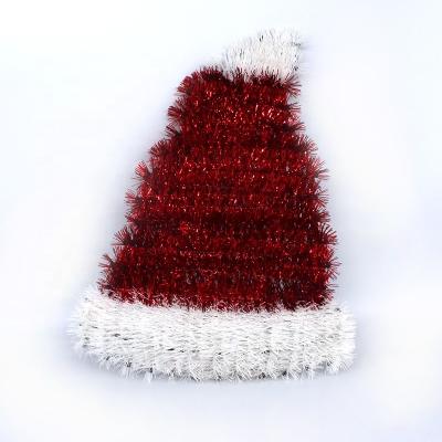 China PET+plastic Party Hats Shaped Christmas Tree Ornaments Hanging Decorations for sale