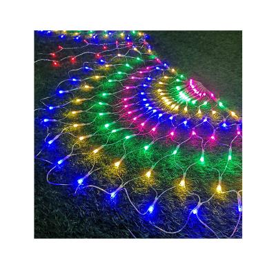 China LED Curtain Light Rising F8 Light Bulb Peacock Colorful String Fairy Tale LED Starlight Decorative Lights Christmas for sale