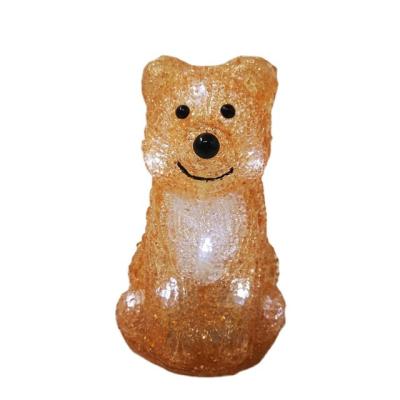 China H16cm 10LED Night Light Holiday Decoration Kids Room Acrylic 3D Cute Animal Model 10 30 60 5000 Acrylic Optional 10 30 60 5000 10.5*10*16 cm for sale