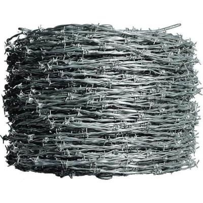 China Construction Factory Protective Low Price Galvanized Iron Barb Wire Roll Barbed Wire for sale