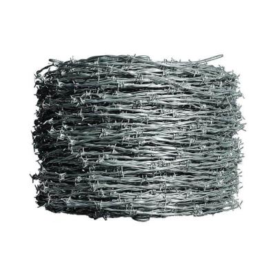 China China Manufacturer Supply Hot Dipped Protective Construction Galvanized Barbed Wire Barb Wire for sale