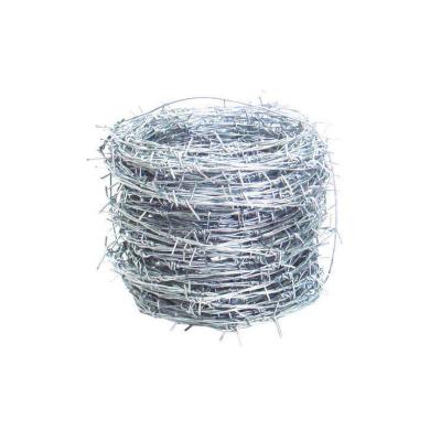 China Construction Protective Professional Design Electric Galvanized Double Twist Barbed Wire for sale