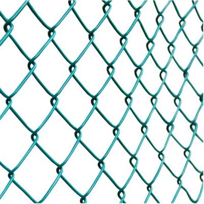 China Fence Mesh Hot Selling PVC Coated 50Ft Used Chain Link Fencing 6' Diamond Mesh for sale