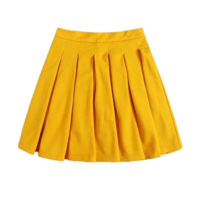 China Mini Skirt Pleated Mini Skirt Anti-Static Scooter Skirt Elastic Waist Student for sale