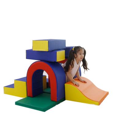 China PVC Tunnel Kids Soft Play Equipment Indoor Foam Playground Kids Indoor Climbing Equipment For Indoor for sale