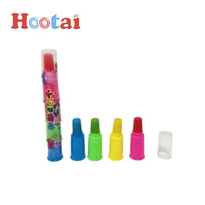 China Natural Prep Fruit Hard Candy Soft Finger Toy Pen Lollipop Toy Candy for sale