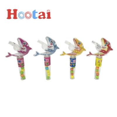 China Normal Cartoon Shark Toys Candy Filled Toys Candy Filled Toys With Whistle for sale