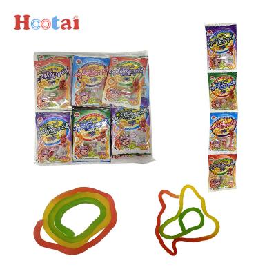 China Colorful Long String Shaped Candy Fruity Candy For Kids HT3013 for sale