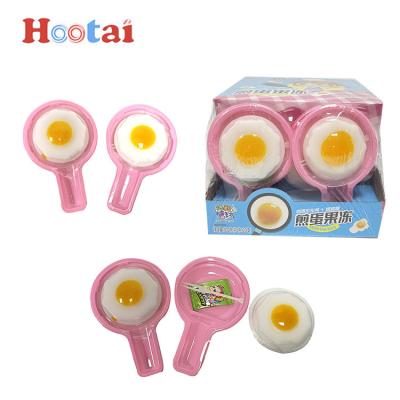 China Normal hot sale halal omelet toy pan and egg jelly pudding and popping candy for sale