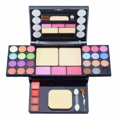 China eyeshadow palette with mirror powder makeup pressed store supplies sample size en venta