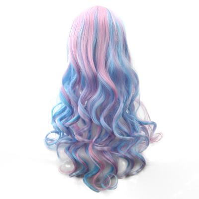 China Cheap Water Wave Hair Wigs In Naira Hair Mix Lace Front Wig for sale