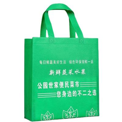 China Fashion factory supply accept custom pp nonwoven fabric hand held nonwoven bag for sale