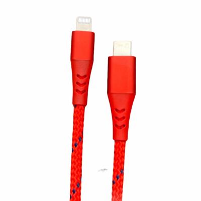 China Fast Selling MP3/MP4 Player USB-C to Lightning 3M Braided High Quality Fast Charging Cable for sale