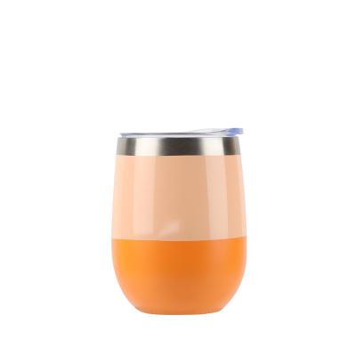 China PORTABLE newly designed color-block small and exquisite insulated mugs in many different styles wholesale for sale