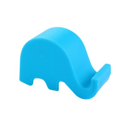 China Lovely Cartoon Plastic Elephant Phone Holder Universal Plastic Phone Accessories for sale