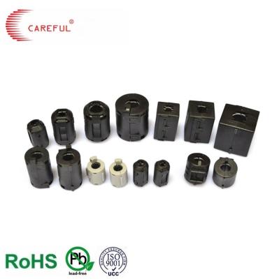 China NiZn Emi Cable Clamp Ferrite Toroidal Core For HTMI Wire Harness for sale