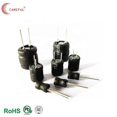 China FDR0810 With 2 Pins Drum Ferrite Filter Choke Coil Ferrite Core Inductor Power Inductor for sale