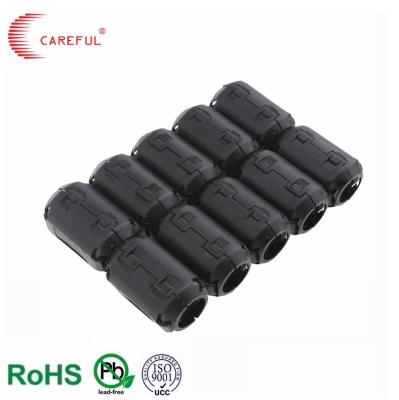 China SCNF 130 Clamp Cable Composite EMI Cable Accessories Split Ferrite Clamp Core for sale