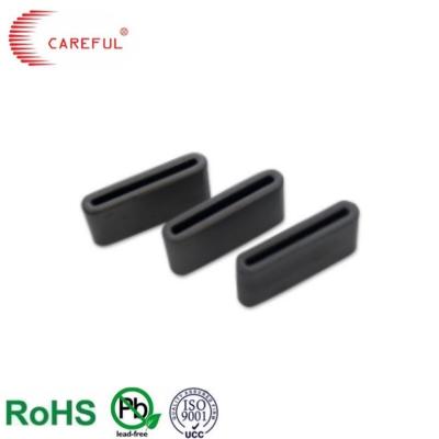 China Careful Direct Sales NiZn Flat Type Emi Ferrite Core For Ribbon Cable FS12*4.5*9*12-1.5 for sale