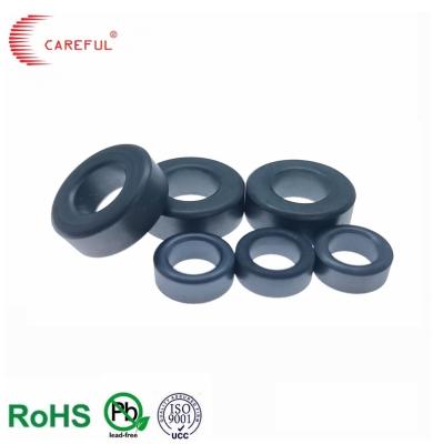 China Geavanceerde T25*10*10 Nizn Ferrite Core EMI Ronde kabel zachte toroïdale grootte Te koop