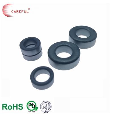 China T63 EMI Anti Interference Soft Ferrite Ring Core For Round Cable for sale