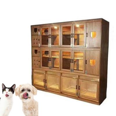 China Vet Clinic Size Large 3 Layer Cat Pet Cage House Cat Bed And Dog Vet Cages Veterinary Factory for sale