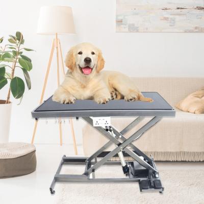 China Hot Viable Hydraulic Pet Dog Grooming Table Adjustable Pet Grooming Table Electric Large Electric On Sale for sale