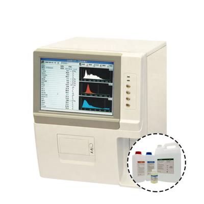 China Hot Sale Hospital Human Blood Test Cbc 5 Part Hosipital Hematology Analyzer for sale