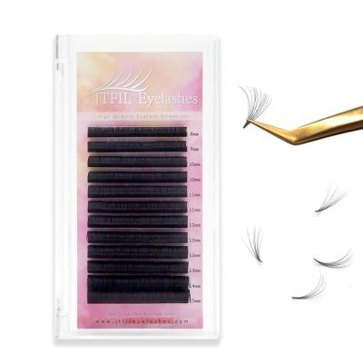 China Matte Professional Wholesale Mink Korean Brand Supplies Luxury Black Individual Eyelash Extension Super Silky Clean Natural Soft OEM for sale