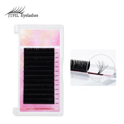 China Super Soft Jomay Eyelash Extensions False Mink Silk Quick Fanning Hair Fan Eyelash Extension Professional for sale