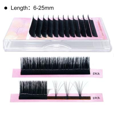 China Cashmere Trays Faux Cashmere Volume Faux Mixture Russian Eyelash Extensions Super Soft Classic Bulk Trays Mink Easy Jomay Fan Whips Korea for sale