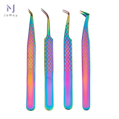 China Available Jomay lash extension tweezers private label eye lash tweezers printing eyelash extension tweezers for sale