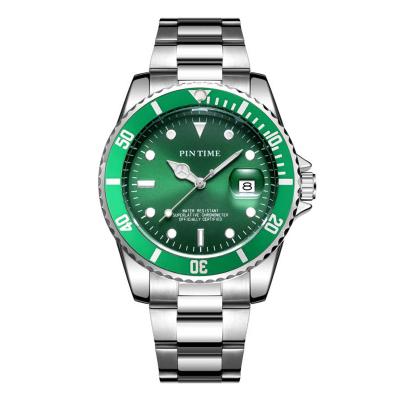 China 2020 day/date relojes in water factory running ghost green men watches luxury men watch brand stainless steel high quality wholesale for sale