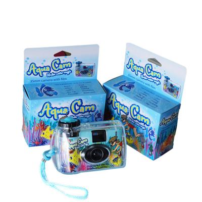 China Cheap Disposable Camera 3Meter Underwater Camera With Fuji 36EXP Color Film Free Flash Focusless With Customized Color Paper Print for sale